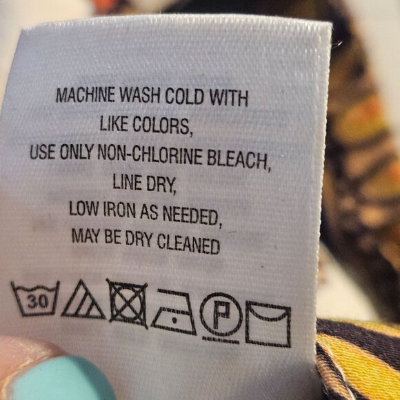 Free People Paisley Drape Halter Crop Top Boho Festival Summer Style Size XS - Picture 12 of 13